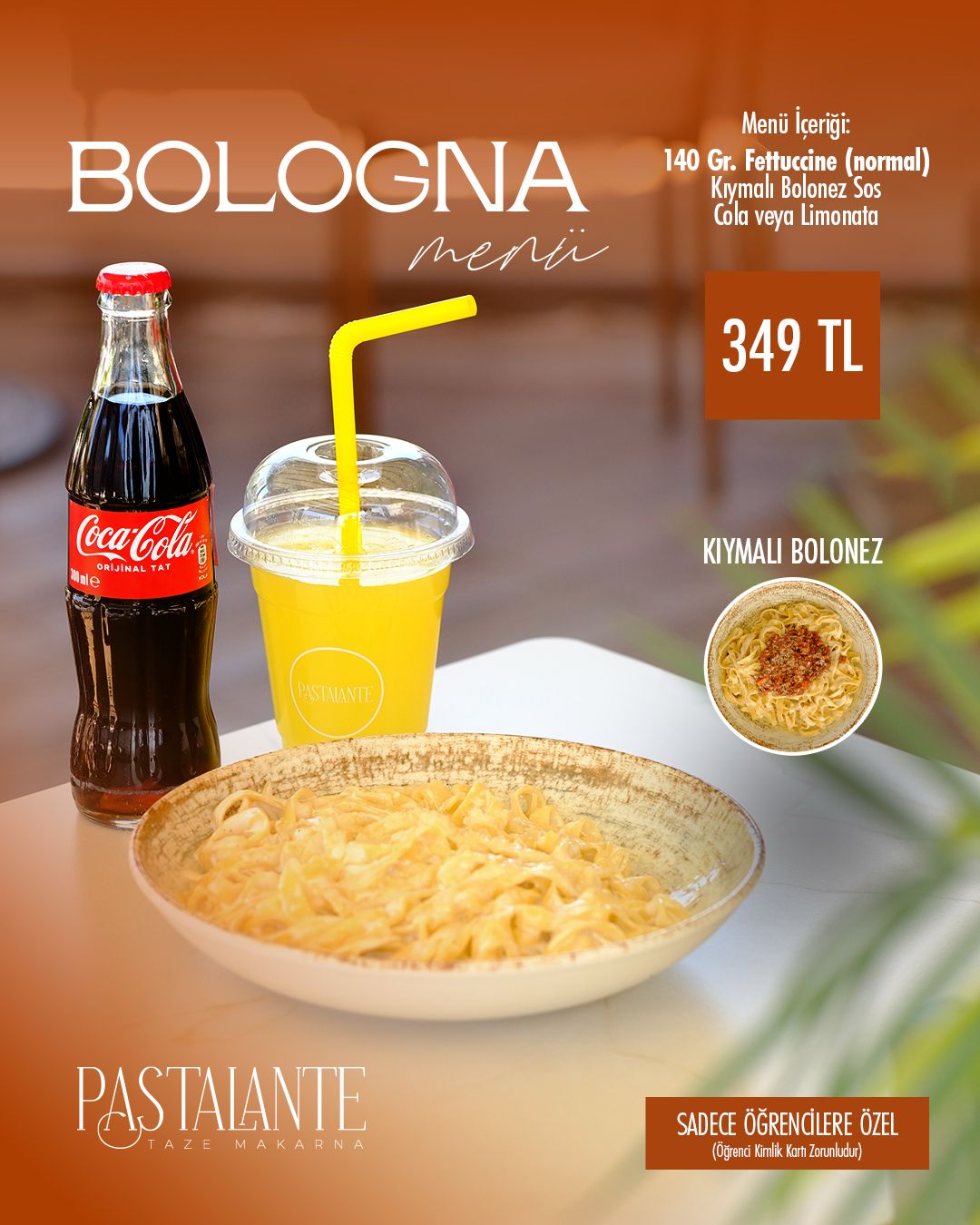 Bologna Menu